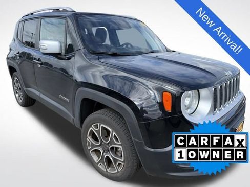 Used 2018 Jeep Renegade Limited w/ UConnect 8.4 Nav Group AWD/4WD image 1