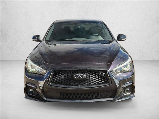 Used 2023 INFINITI Q50 Red Sport 400 w/ Black Opal Edition RWD image 2