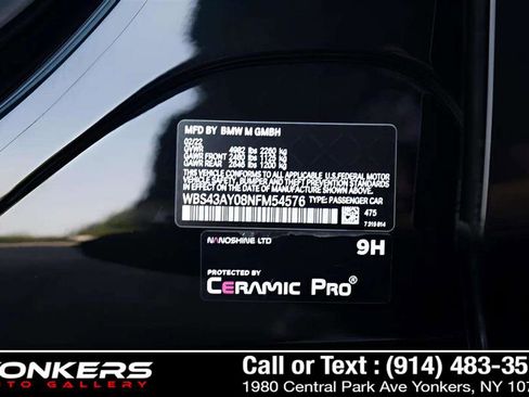 Used 2022 BMW M3 Competition w/ M Carbon Exterior Package image 59