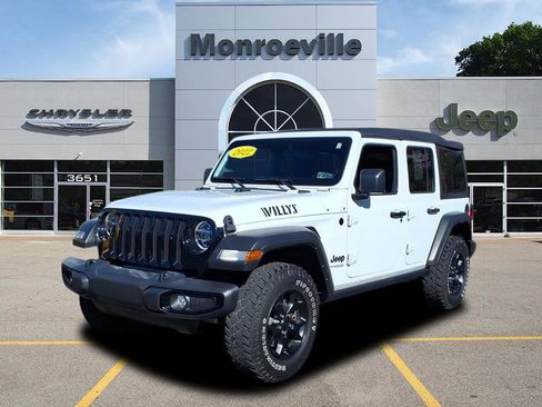 Certified 2022 Jeep Wrangler Unlimited Willys image 1