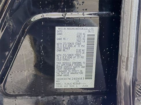 Used 2022 Nissan Pathfinder Platinum w/ Cargo Package image 34