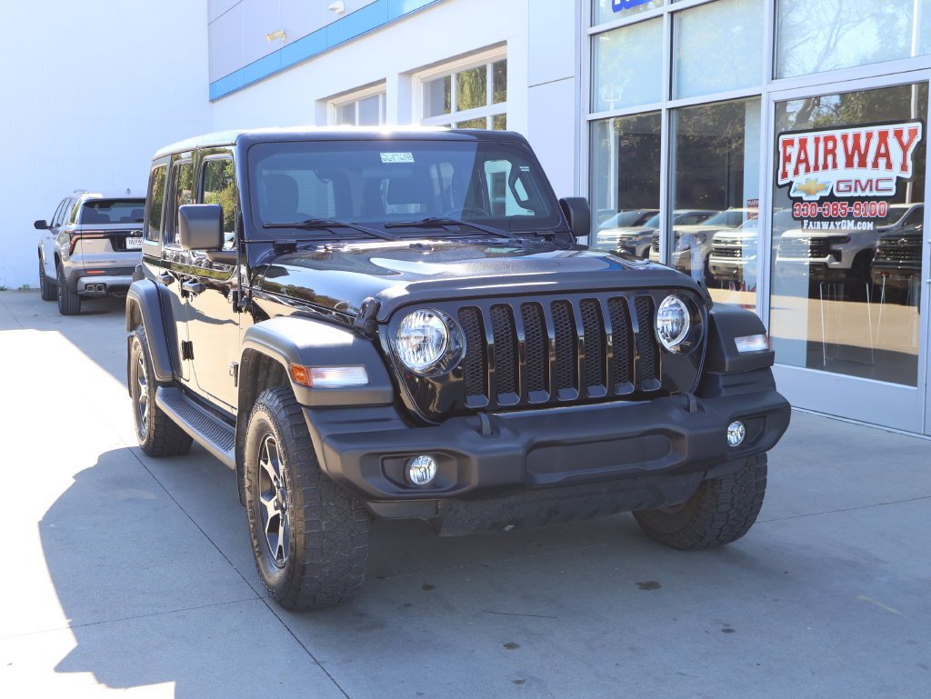 Used 2020 Jeep Wrangler Unlimited Sport S AWD/4WD image 2