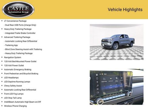 New 2026 Chevrolet Colorado LT w/ LT Convenience Package AWD/4WD image 7
