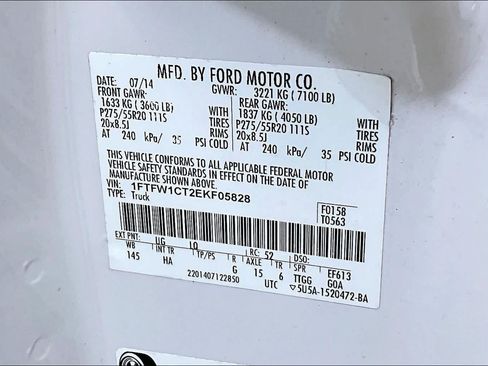 Used 2014 Ford F150 Lariat w/ Equipment Group 502A Luxury RWD image 32