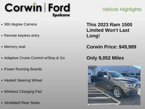 Used 2023 RAM 1500 Limited image 6