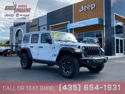 Used 2022 Jeep Wrangler Unlimited Rubicon 4xe w/ Steel Bumper Group