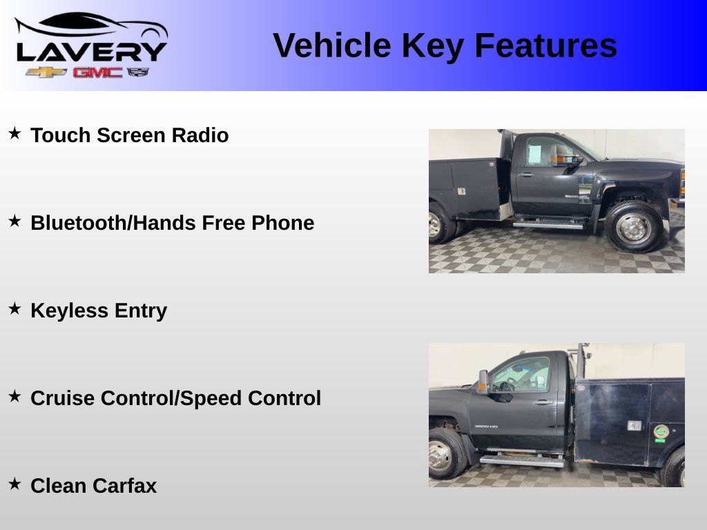 Used 2016 Chevrolet Silverado 3500 W/T w/ WT Convenience Package AWD/4WD image 2