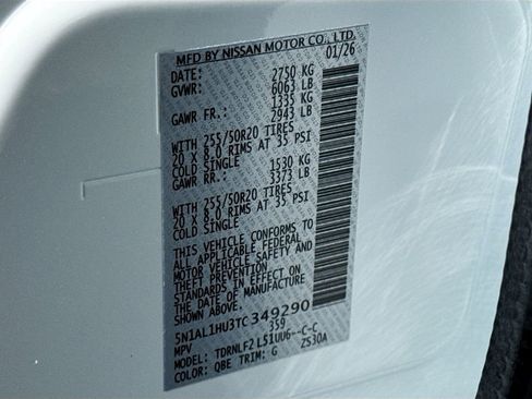 New 2026 INFINITI QX60 Autograph w/ Dark Cargo Package image 35