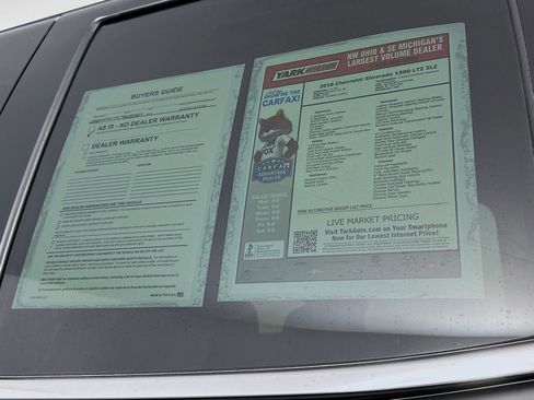 Used 2018 Chevrolet Silverado 1500 LTZ Z71 w/ LPO, Black Pack image 15