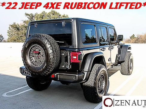 Used 2022 Jeep Wrangler Unlimited Rubicon 4xe w/ Cold Weather Group image 9