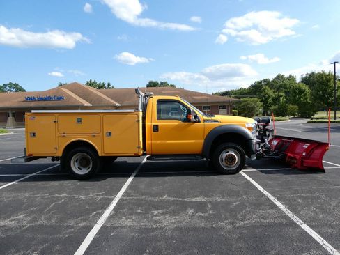 Used 2015 Ford F450 XLT w/ Snow Plow Prep Package AWD/4WD image 5