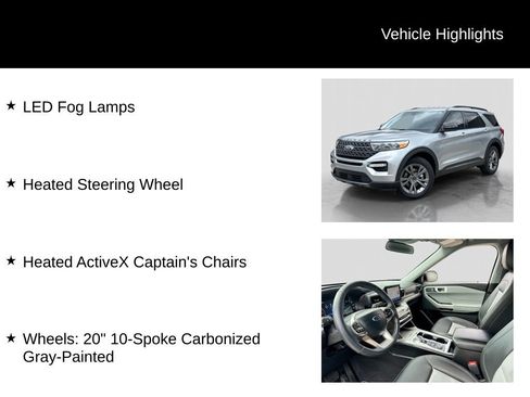 Certified 2024 Ford Explorer XLT w/ Equipment Group 202A AWD/4WD image 27