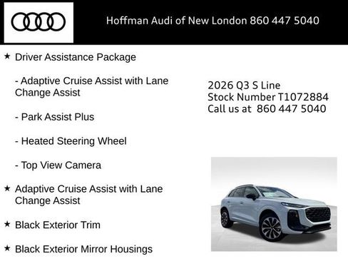 New 2026 Audi Q3 quattro 2.0T AWD/4WD image 12