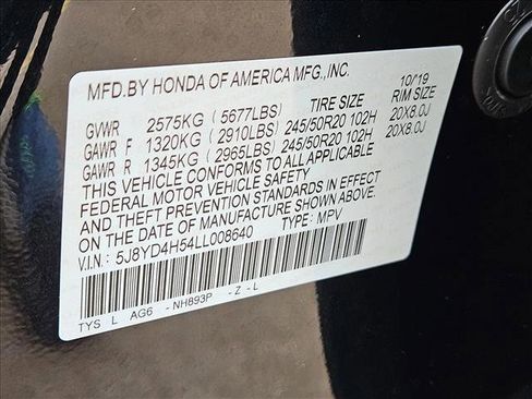 Used 2020 Acura MDX SH-AWD w/ Technology Package image 26