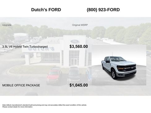 Used 2024 Ford F150 XLT w/ Mobile Office Package AWD/4WD image 6