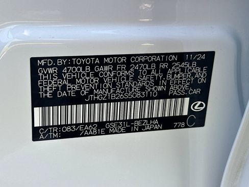 Used 2025 Lexus IS 350 F Sport image 39