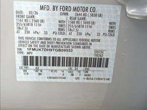 New 2026 Ford Explorer Active RWD image 16