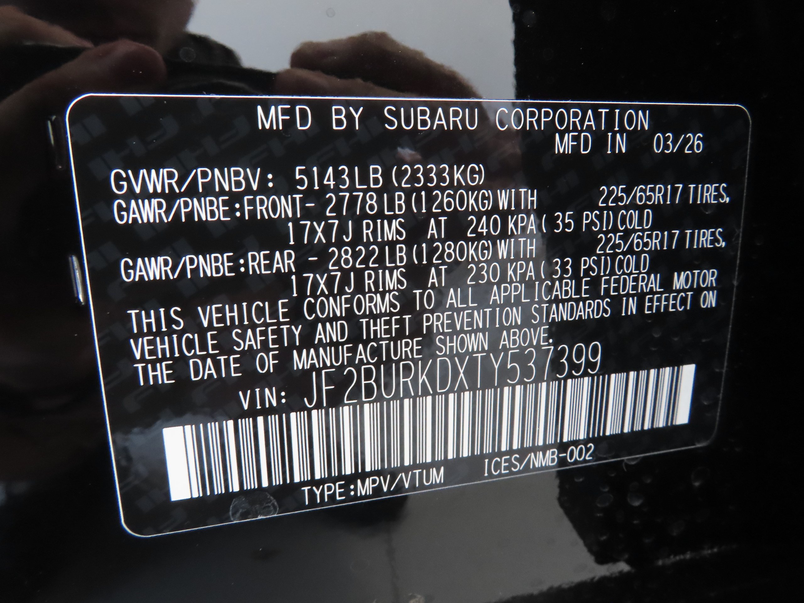 New 2026 Subaru Outback Wilderness AWD/4WD image 25