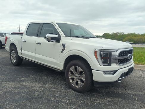 Used 2021 Ford F150 Platinum w/ FX4 Off-Road Package AWD/4WD image 4