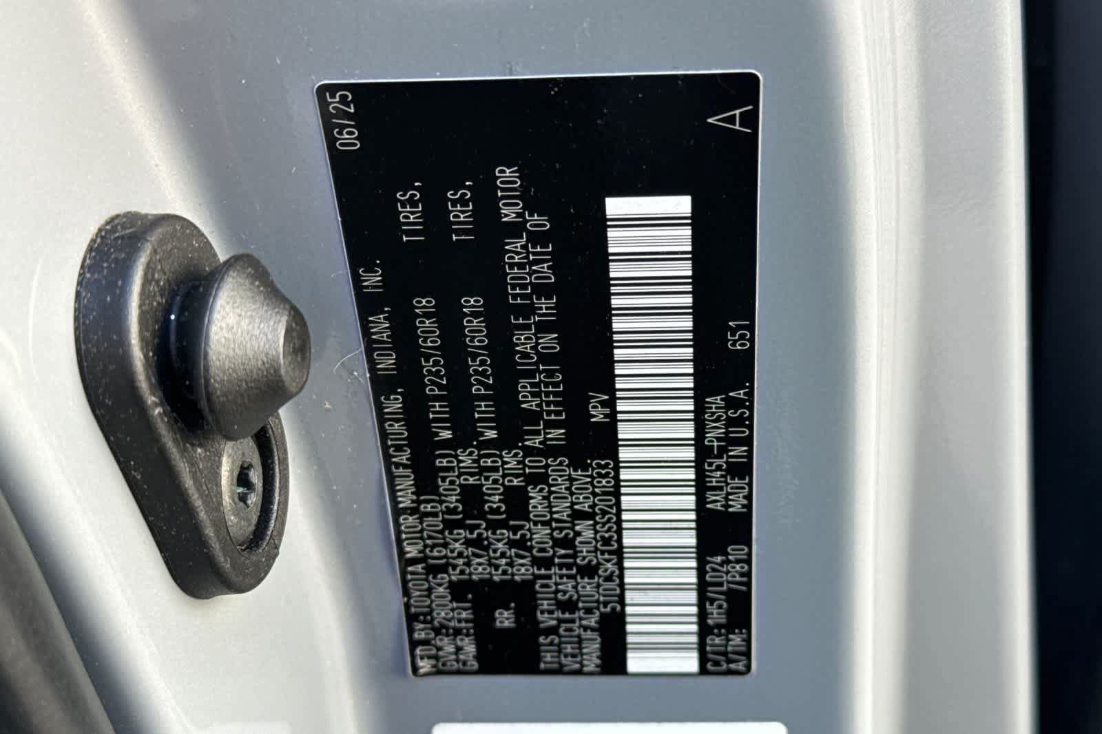 Used 2025 Toyota Sienna XSE w/ XSE Premium Package AWD/4WD image 26