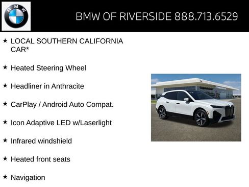 Used 2023 BMW iX xDrive50 w/ Sport Package image 15