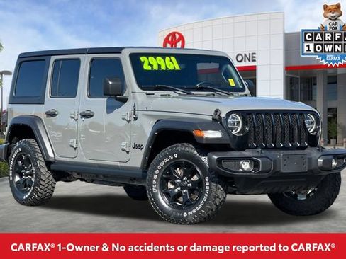 Used 2022 Jeep Wrangler Unlimited Sport AWD/4WD image 2