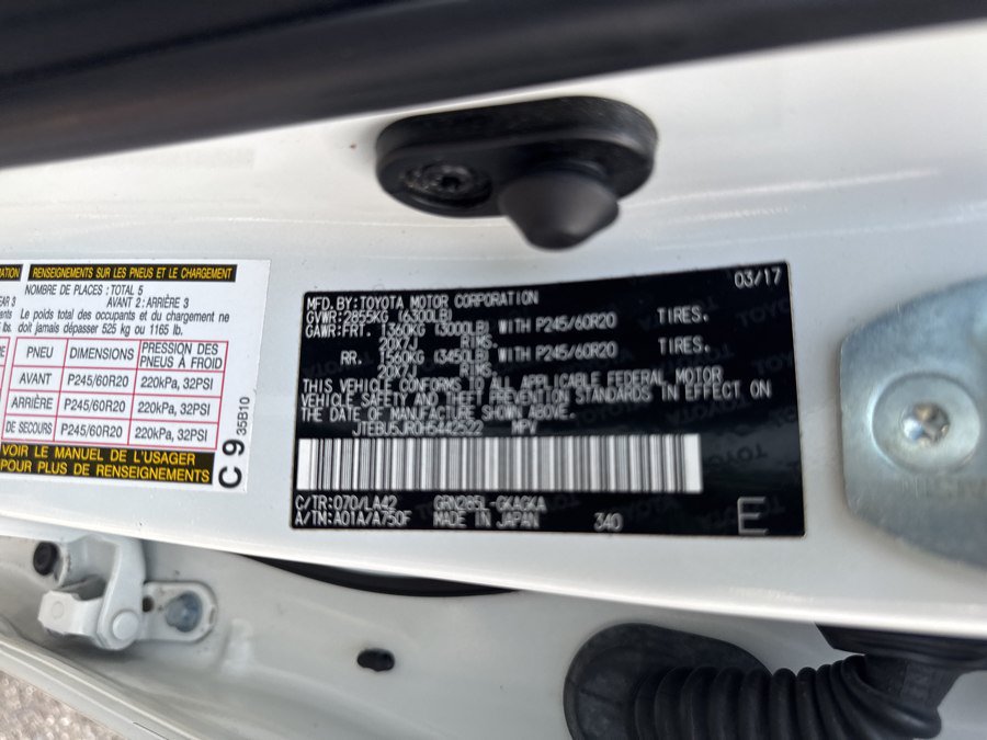 Used 2017 Toyota 4Runner Limited AWD/4WD image 54