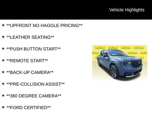 Certified 2025 Ford Maverick Lariat w/ 4K Tow Package AWD/4WD image 6