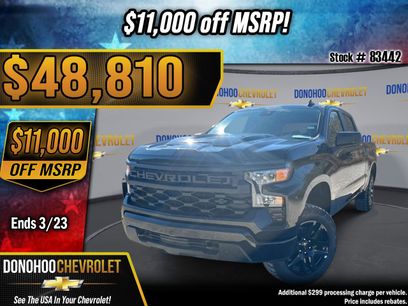New 2026 Chevrolet Silverado 1500 Custom Trail Boss w/ Midnight Edition
