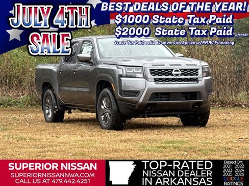 New 2026 Nissan Frontier SV w/ All-Weather Content Package AWD/4WD image 1