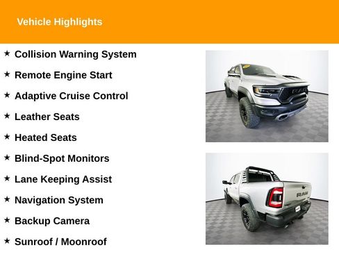 Used 2022 RAM 1500 TRX w/ TRX Level 2 Equipment Group AWD/4WD image 2
