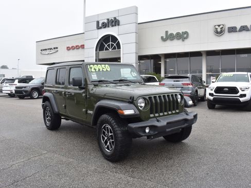 Used 2021 Jeep Wrangler Unlimited Sport w/ Sun And Sound Package image 1