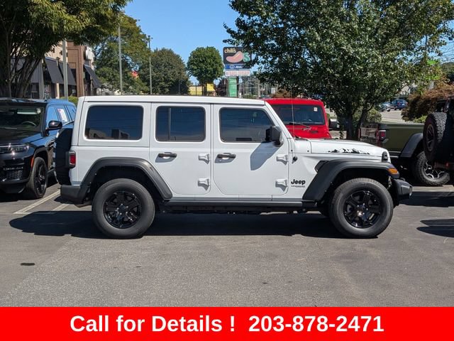 Certified 2022 Jeep Wrangler Unlimited Sport w/ Sun And Sound Package AWD/4WD image 2