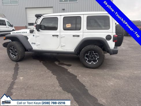 Used 2023 Jeep Wrangler Unlimited Rubicon 4xe w/ Safety Group image 3