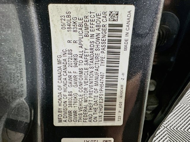 Used 2023 Honda Civic Sport image 29