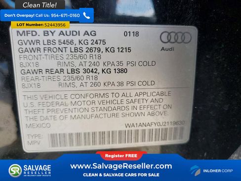 Used 2018 Audi Q5 2.0T Premium AWD/4WD image 17