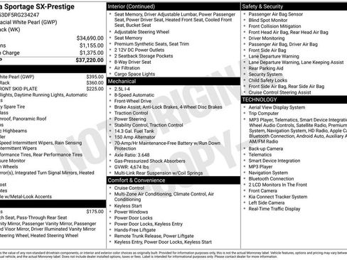 Certified 2024 Kia Sportage SX FWD image 27
