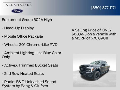 New 2026 Ford F150 Lariat w/ Equipment Group 502A High AWD/4WD image 25