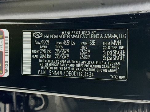 Certified 2024 Hyundai Tucson SEL w/ Convenience Package image 38