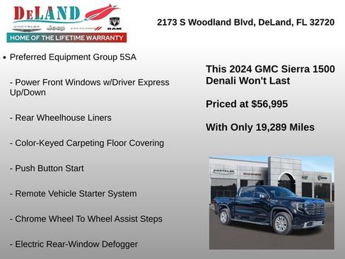 Used 2024 GMC Sierra 1500 Denali w/ Technology Package AWD/4WD image 13