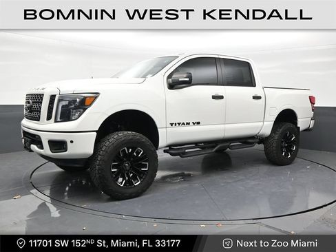 Used 2019 Nissan Titan SL w/ Midnight Edition AWD/4WD image 1