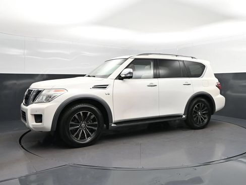 Used 2017 Nissan Armada Platinum w/ Captain Seat Package RWD image 3