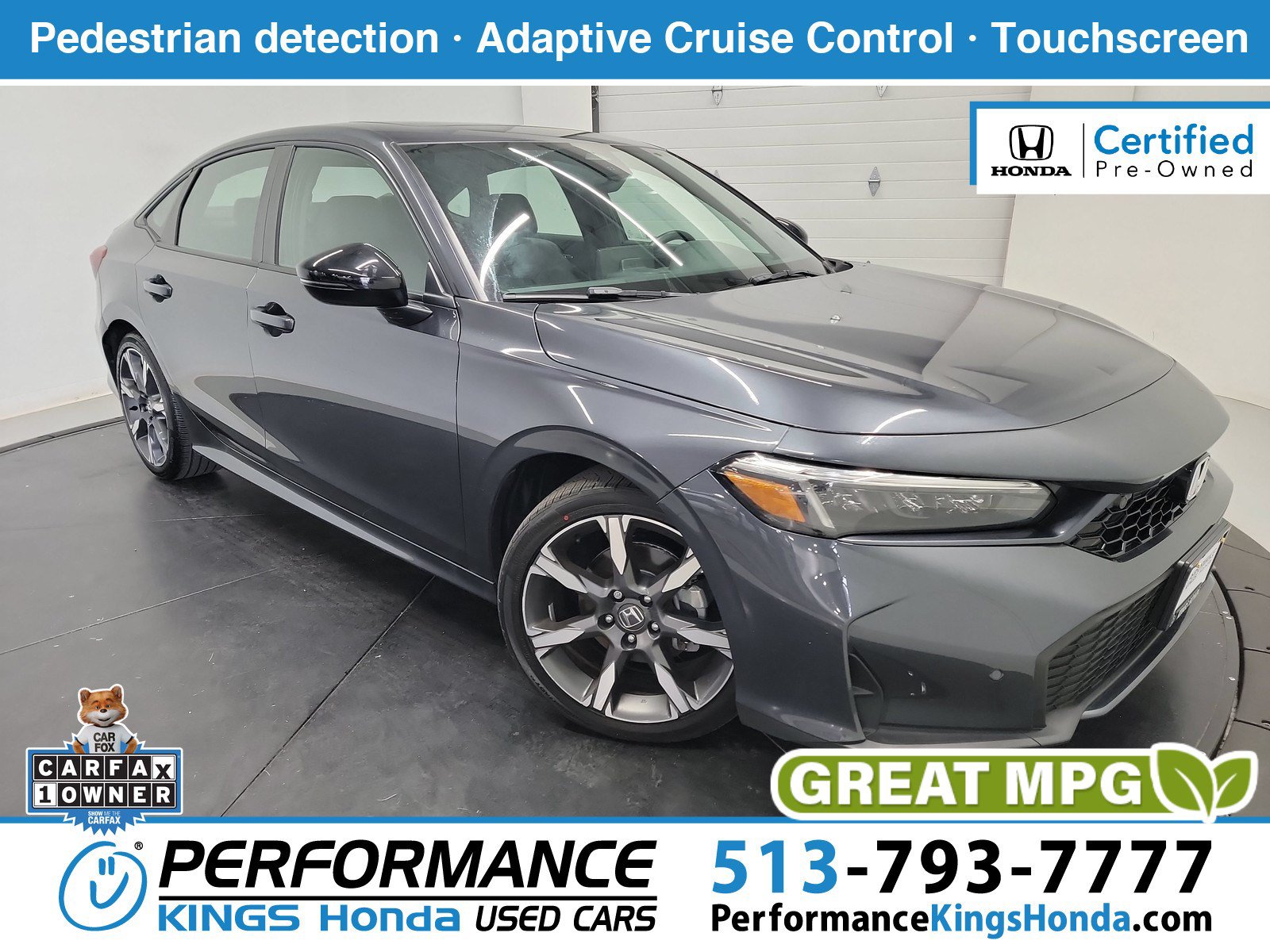Used 2025 Honda Civic Sport Touring 360° Tour