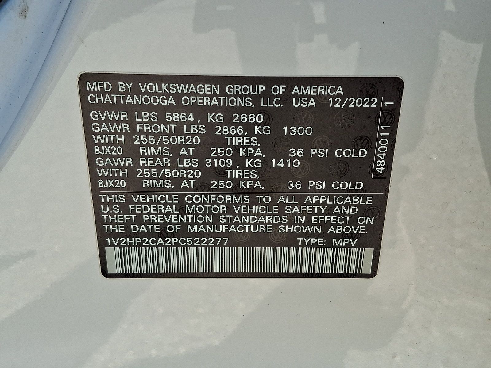Used 2023 Volkswagen Atlas SE AWD/4WD image 29