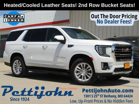 Used 2021 GMC Yukon SLT w/ SLT Luxury Package AWD/4WD image 1