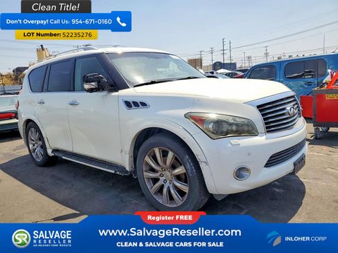 Used 2012 INFINITI QX56 2WD w/ Deluxe Touring Pkg image 5