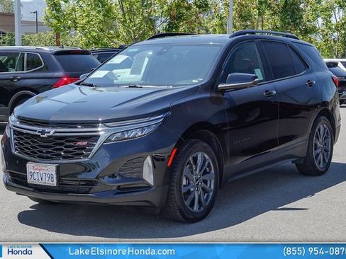 Used 2022 Chevrolet Equinox RS w/ RS Leather Package FWD image 4