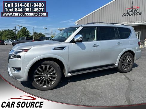 Used 2024 Nissan Armada Platinum w/ Captain's Chairs Package AWD/4WD image 3
