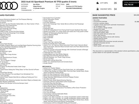 Used 2022 Audi A5 2.0T Premium w/ Convenience Package image 5