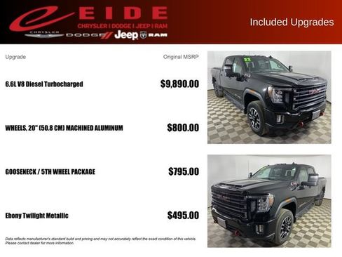 Used 2022 GMC Sierra 2500 AT4 w/ Gooseneck/5TH Wheel Package AWD/4WD image 12